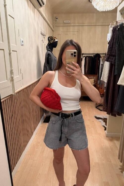 Bolso Estilo Crochet para Mujer